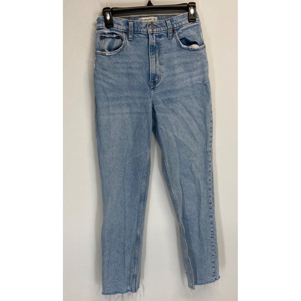 Abercrombie & Fitch Light Blue Straight Leg Jeans